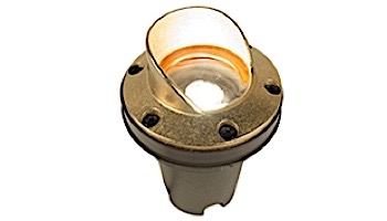 FX Luminaire FC 9 LED Well Light | Antique Bronze | 50 Watt | Zone Dimming | Ring Grate | FCZD9LEDRGAB