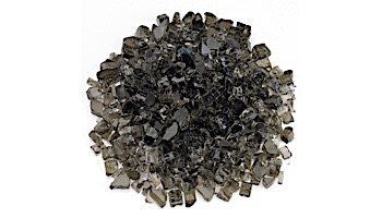 American Fireglass Half Inch Classic Collection | Bronze Fire Glass | 10 Pound Jar | AFF-BRZ12-J