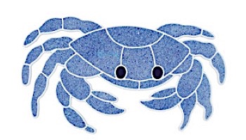 AquaStar Swim Designs Crab Stencil Only | Gray | F1003-05