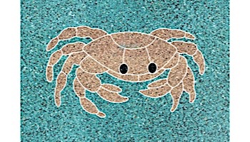 AquaStar Swim Designs Crab Stencil Only | Gray | F1003-05