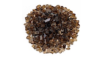 American Fireglass Half Inch Classic Collection | Copper Fire Glass | 10 Pound Jar | AFF-COP12-J