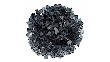 American Fireglass Half Inch Classic Collection | Gray Fire Glass | 10 Pound Jar |  AFF-GRY12-J