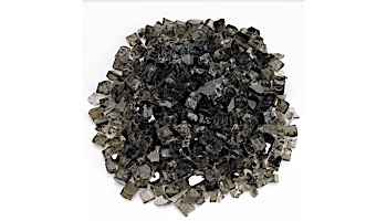 American Fireglass Half Inch Premium Collection | Bronze Reflective Fire Glass | 10 Pound Jar | BRZRF12-J