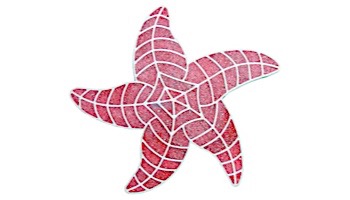 AquaStar Swim Designs Starfish Stencil Only | White | F1012-01