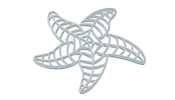 AquaStar Swim Designs Starfish Stencil Only | White | F1012-01