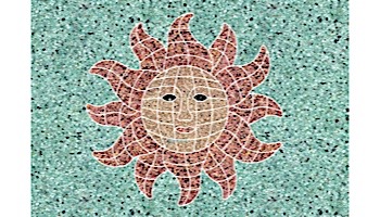 AquaStar Swim Designs Sun Stencil Only | Gray | F1014-05