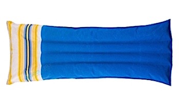 Texas Recreation Fab Foam Pool Float | Island Blue For Yellow Stripe Pillow | 8091100