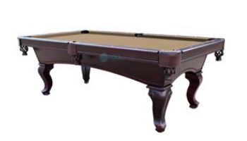 Hathaway Monterey 8-Foot Mahogany Slate Pool Table| Green Felt | NG2585GR