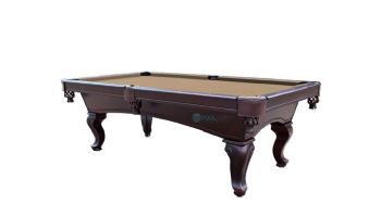 Hathaway Monterey 8-Foot Mahogany Slate Pool Table | Camel Felt | NG2585CA