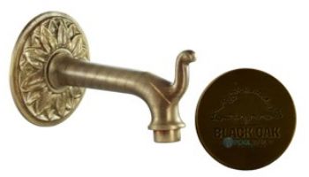 Black Oak Foundry Chianti Spout | Almost Black Finish | S14-BLK