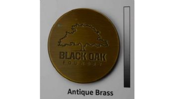 Black Oak Foundry Cortona Spout | Antique Brass / Bronze Finish | S27-AB