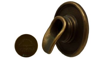 Black Oak Foundry DaVinci Scupper | Antique Brass / Bronze Finish | S57-AB