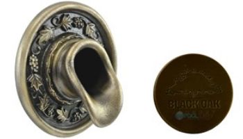 Black Oak Foundry Napa Scupper | Antique Brass / Bronze Finish | S62-AB | S66-AB