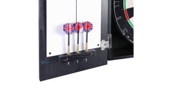Hathaway Winchester Dartboard and Cabinet Set | Black | NG1044 BG1044