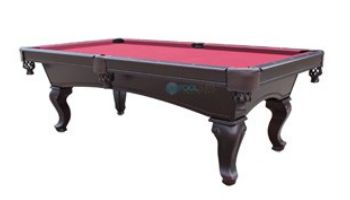 Hathaway Monterey 8-Foot Mahogany Slate Pool Table| Black Felt | NG2585BK
