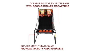 Hathaway Sure Shot 81-In Dual Basketball Arcade Game with LED Scoring | NG2233BL BG2233