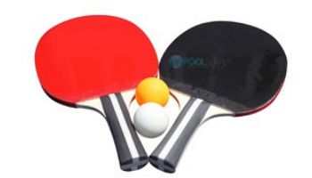 Hathaway Single Star Control Spin Table Tennis 2-Player Racket & Ball Set | NG2341P BG2341