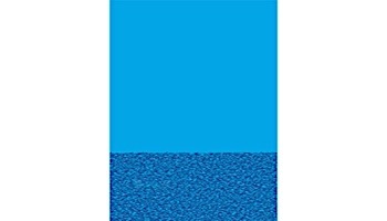 Blue Wall Pebble Bottom 12' Round Overlap Style Above Ground Pool Liner | 210012