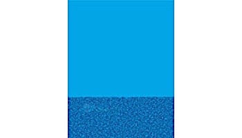 Blue Wall Pebble Bottom 12_#39; Round Overlap Style Above Ground Pool Liner | 210012