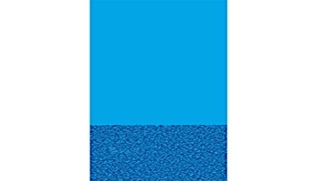 Blue Wall Pebble Bottom 15' Round Overlap Style Above Ground Pool Liner | 210015