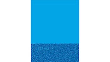 Blue Wall Pebble Bottom 15_#39; Round Overlap Style Above Ground Pool Liner | 210015