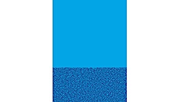 18' x 36' Oval Blue Wall/Pebble Bottom Overlap Above Ground Pool Liner | 211836