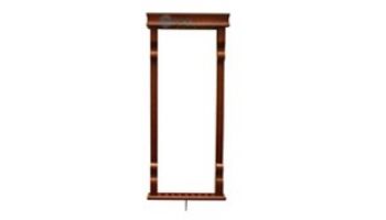 Hathaway Vintage Wall Billiard Pool Cue Rack | Walnut | NG2571W BG2571W