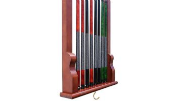 Hathaway Vintage Wall Billiard Pool Cue Rack | Walnut | NG2571W BG2571W