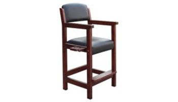 Hathaway Cambridge 30-In High Top Spectator Chair | Walnut Finish | NG2556W BG2556W