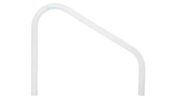 Saftron Deck Mounted 2-Bend Handrail Pair | .25" Thickness 1.90" OD | 40"W x 24"H | White | DR-240-W