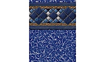 Crystal Diamond 12' x 18' Oval 52" Tall Uni-Bead Above Ground Pool Liner | 271218B52