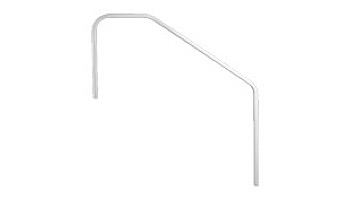 Saftron Deck To Pool Mounted 3-Bend Handrail | .25" Thickness 1.90" OD | 72"W x 32"H | Beige | DTP-372-B