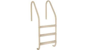 Saftron Economy 2-Step Ladder | .25" Thickness 1.90" OD | 24" W x 44" H | White | P-324-L2-W