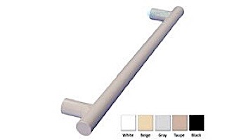 Saftron 2 Post Safety & Exercise Support Bar .25 Thickness 1.90" OD | Single | Taupe | X-36-T