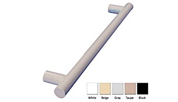Saftron 2 Post Safety & Exercise Support Bar .25 Thickness 1.90" OD | Single | Taupe | X-36-T