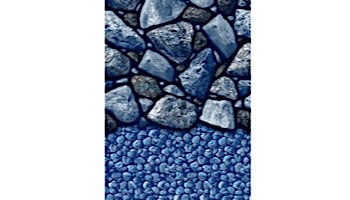 Boulder Beach 12' x 24' Oval Overlap Style Above Ground Pool Liner | 291224