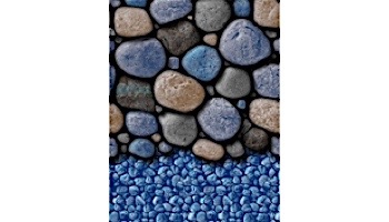 Stoney Bay 12_#39; Round Overlap Style Above Ground Pool Liner | 240012