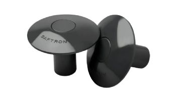 Saftron Anchor Socket Cover 5.75" Diameter x .75"H | Pairs | Black | ASC-BK