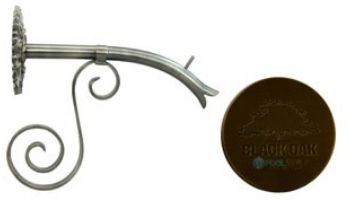 Black Oak Foundry Large Courtyard Spout with Versailles | Antique Brass / Bronze Finish | S7685-AB | S7690-AB