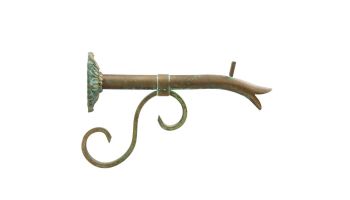 Black Oak Foundry Small Courtyard Spout with Small Nikila | Antique Brass / Bronze Finish | S7580-AB | S7585-AB