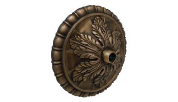 Black Oak Foundry Acanthus Leaf Emitter | Distressed Copper Finish | M220-DC | M235-DC