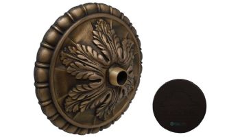 Black Oak Foundry Acanthus Leaf Emitter | Oil Rubbed Bronze Finish | M220-ORB