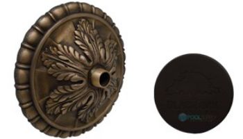 Black Oak Foundry Acanthus Leaf Emitter | Oil Rubbed Bronze Finish | M220-ORB | M235-ORB