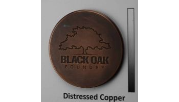 Black Oak Foundry Acanthus Scupper | Distressed Copper Finish | S96-DC