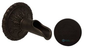 Black Oak Foundry Acanthus Scupper | Distressed Copper Finish | S96-DC