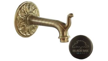 Black Oak Foundry Chianti Spout | Brushed Nickel Finish | S14-BN