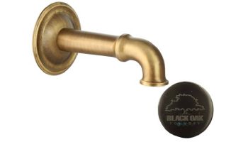 Black Oak Foundry Cortona Spout | Brushed Nickel Finish | S27-BN