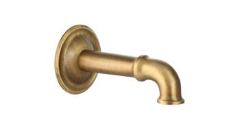 Black Oak Foundry Cortona Spout | Distressed Copper Finish | S27-DC