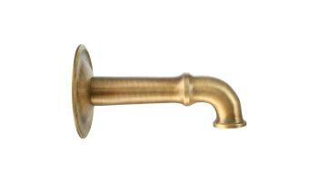 Black Oak Foundry Cortona Spout | Distressed Copper Finish | S27-DC