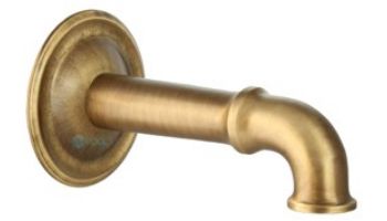 Black Oak Foundry Cortona Spout | Oil Rubbed Bronze Finish | S27-ORB